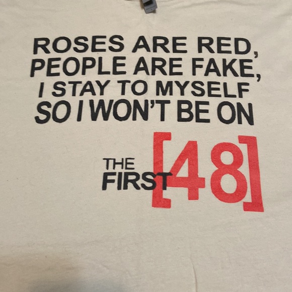 EUC, worn 1x. If youโre a true crime fan, let everyone know with this unique tee - Picture 2 of 3